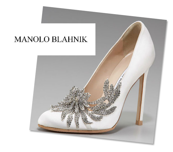 Bella Swans Manolo Blahnik Wedding Shoes