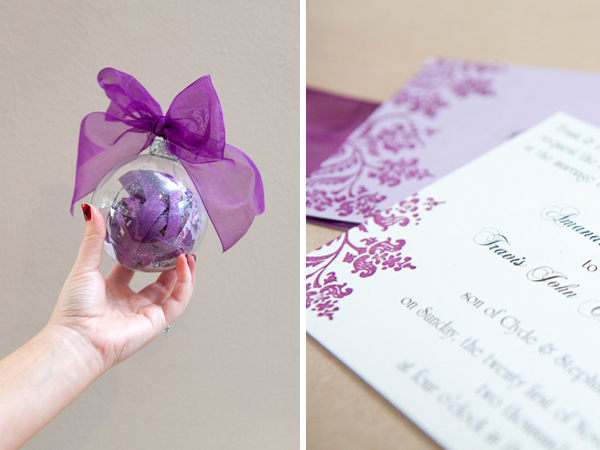 Homemade wedding invitations step