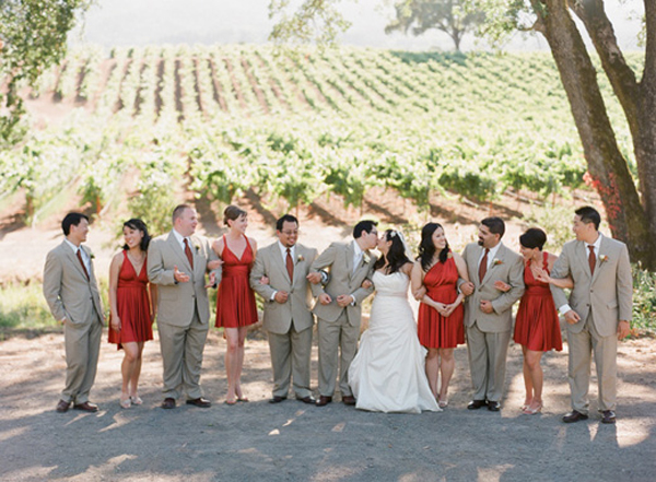 Vineyard Wedding by JAC Photography via Something Turquoise