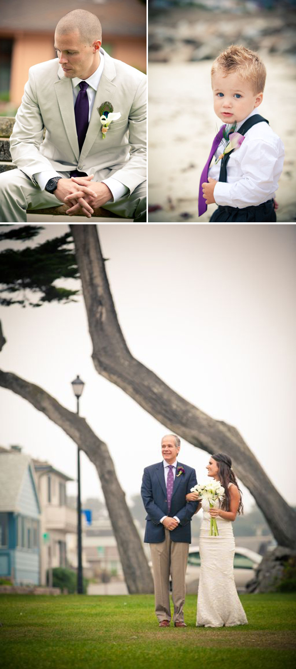  Beach wedding at Lovers Point