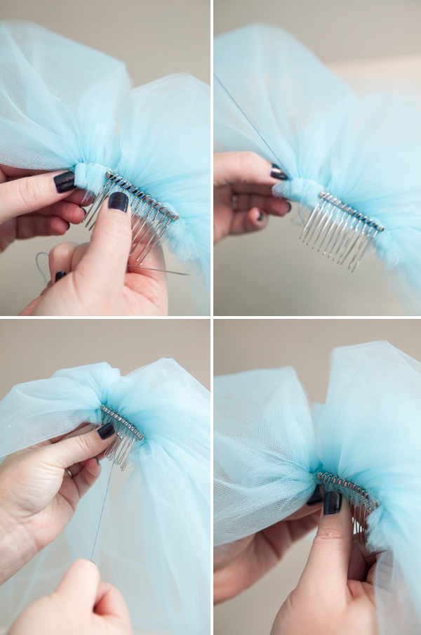 how to make a silly bachelorette party veil