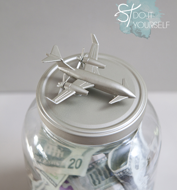 DIY honeymoon money jar