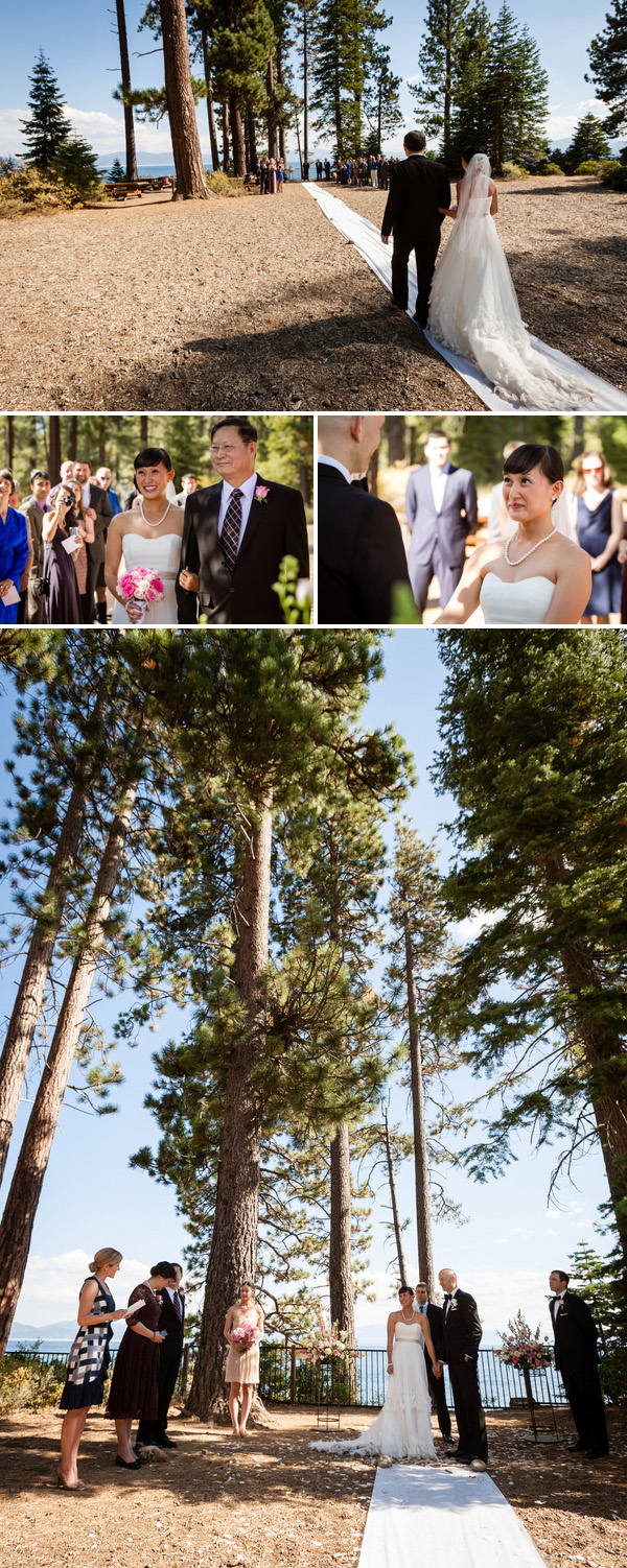 north lake tahoe outdoor wedding