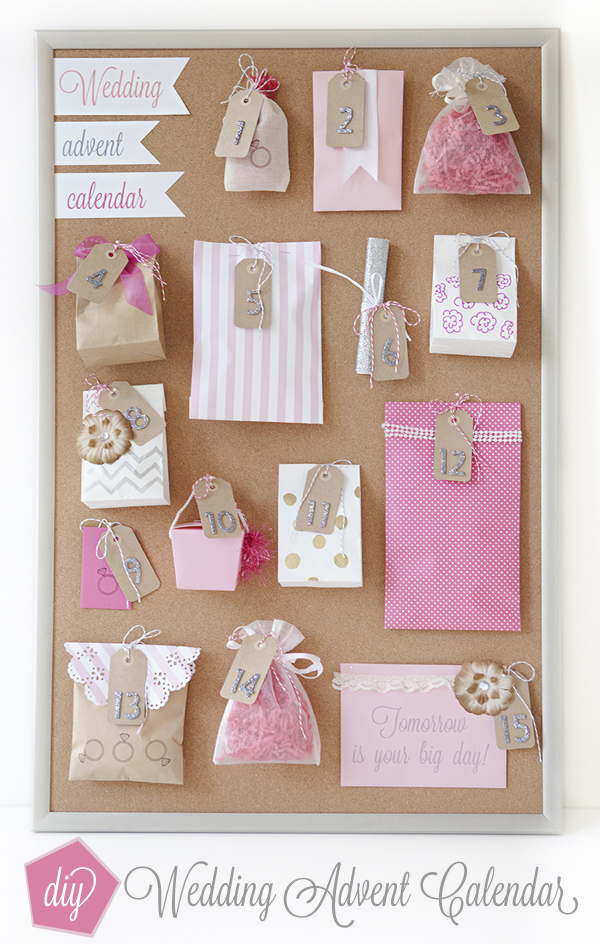 How To Make A Wedding Advent Calendar