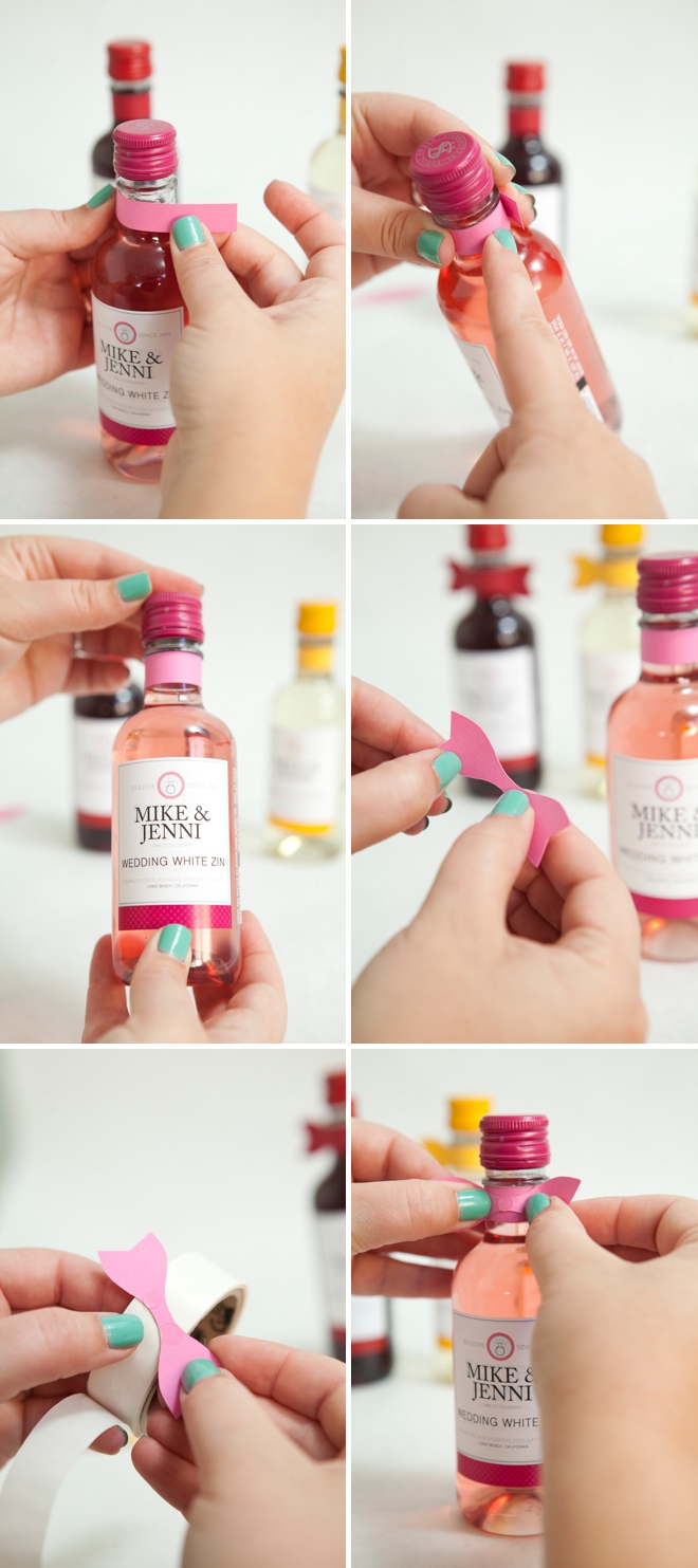 Learn How To Make These Chic Wine Bottle Wedding Favors Learn How To Make These Chic Wine Bottle Wedding Favors
