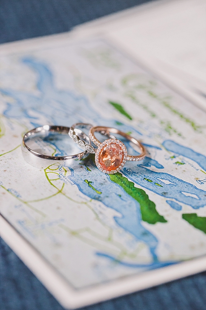 How stunning is this gorgeous blush diamond ring shot?! LOVE!