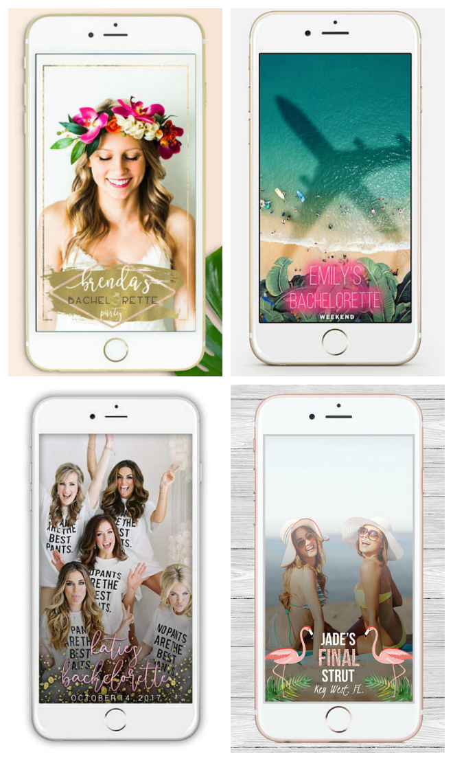 Check Out These Bachelorette Party Geofilters from Etsy!