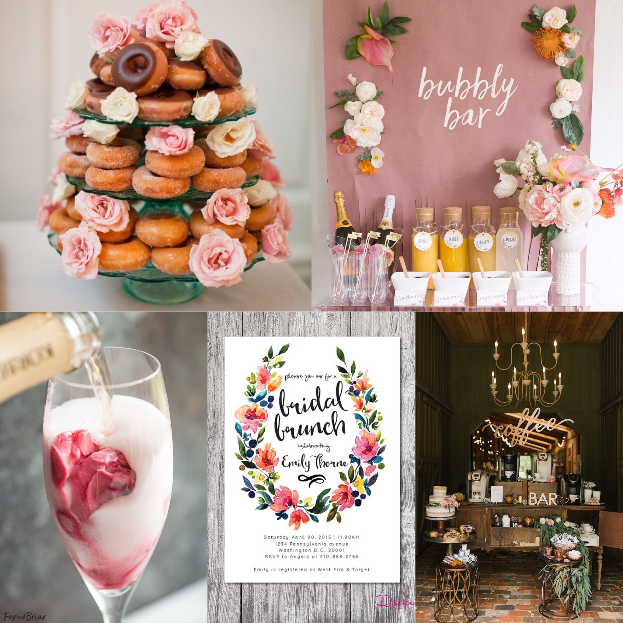 Country Chic Bridal Shower - Bridal Shower Ideas - Themes