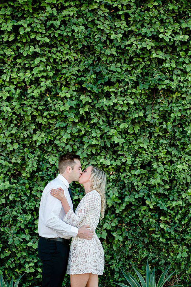 We love this super sweet urban engagement session!