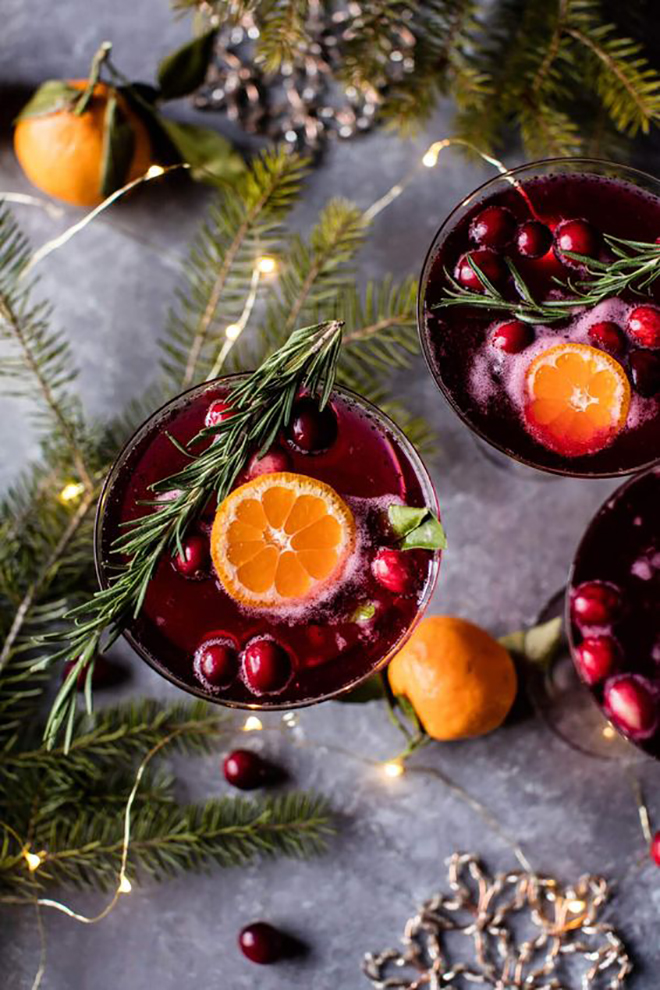 Why not consider a wintery signature cocktail?