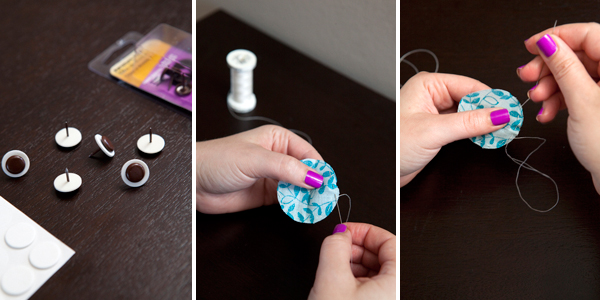 fabric push pin DIY