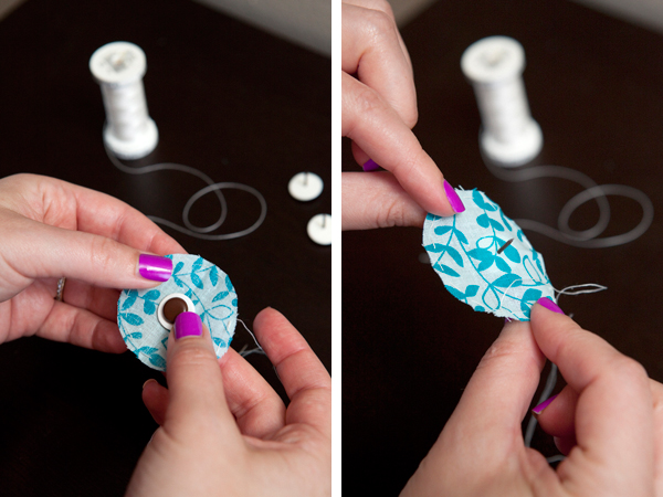 How To Make Darling Fabric Covered Push-pins!