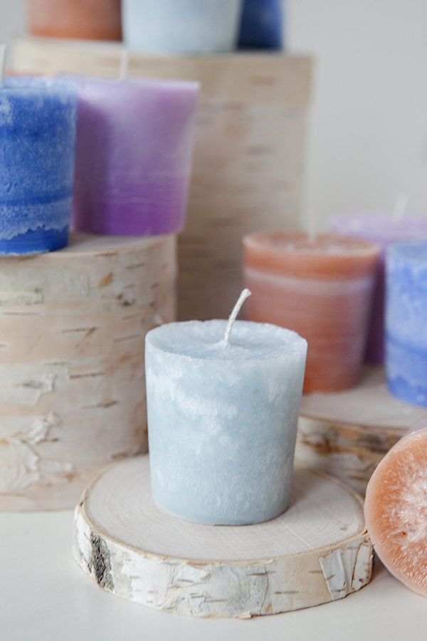 ST how to make votive candles