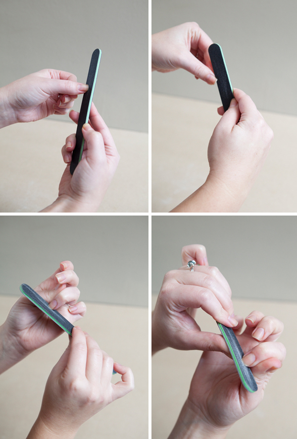 Easy Manicure Tutorial by Jen of Something Turquoise
