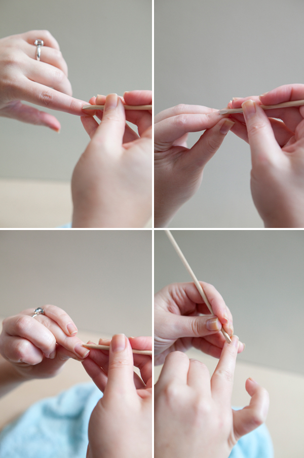 Easy Manicure Tutorial by Jen of Something Turquoise