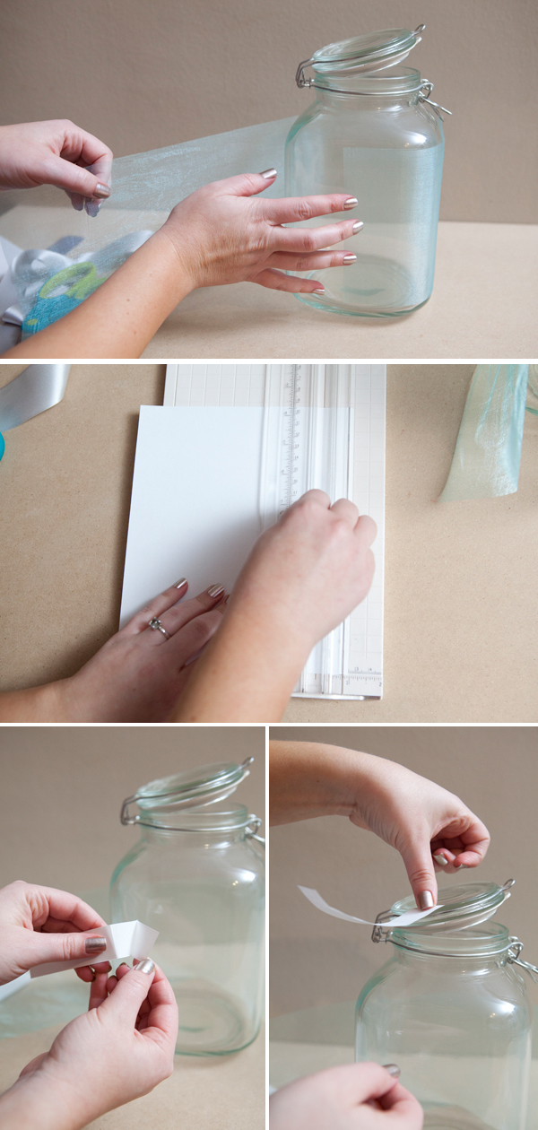 DIY Time Capsule Guest Book for Weddings via Something Turquoise