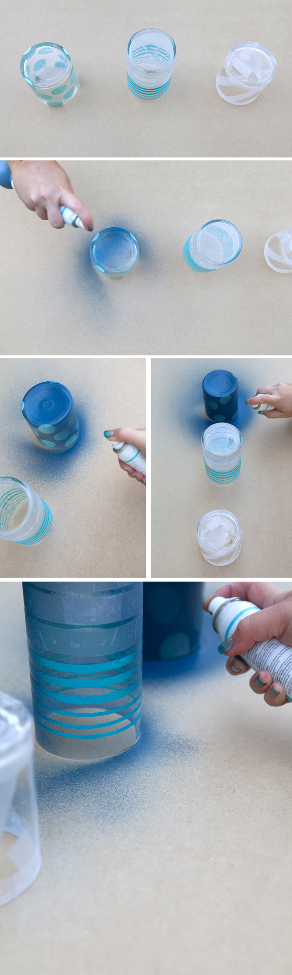 How to Make Frosted Mason Jars