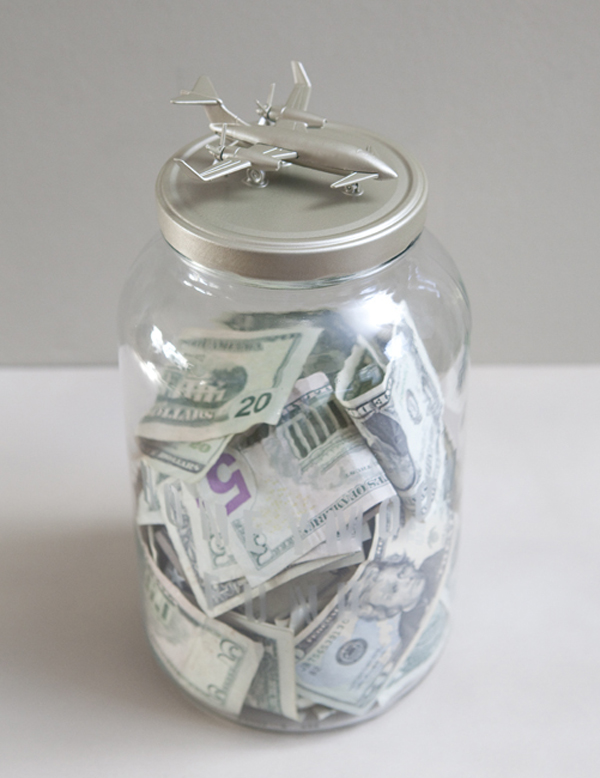 DIY | honeymoon fund savings jar - Something Turquoise