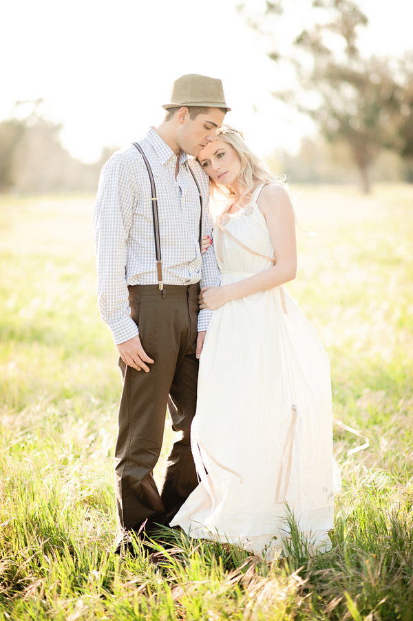 boho shabby chic engagement inspiration