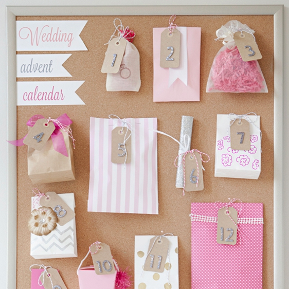 Pinch Provisions Luxury Wedding Advent Calendar， Includes 7 Boxes with