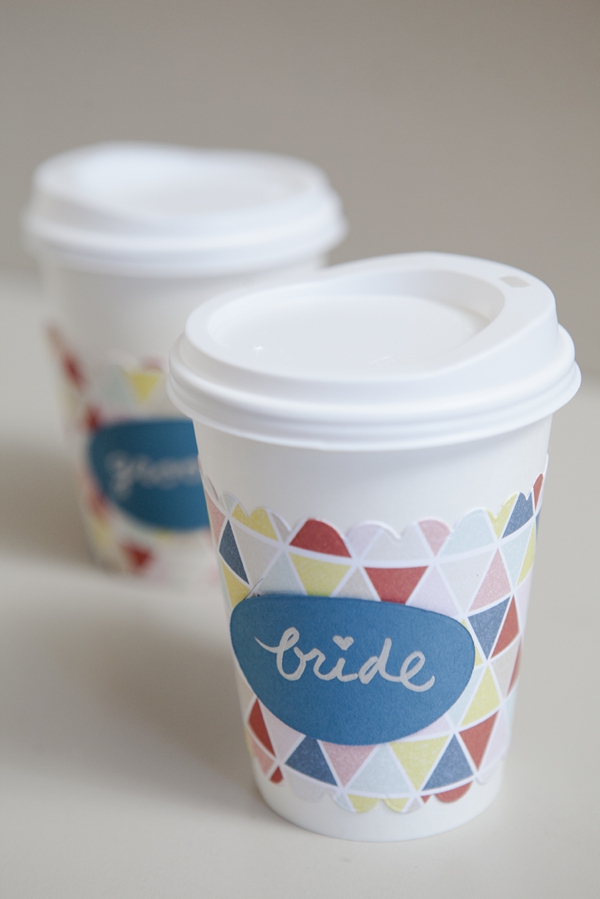 Personalized Coffee Sleeves for Wedding