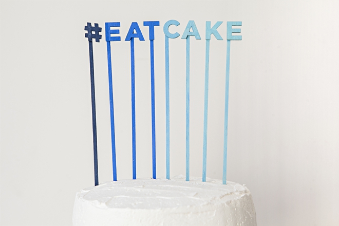 DIY cake topper sayings #eatcake