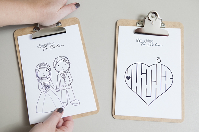 Get these FREE coloring pages for weddings!