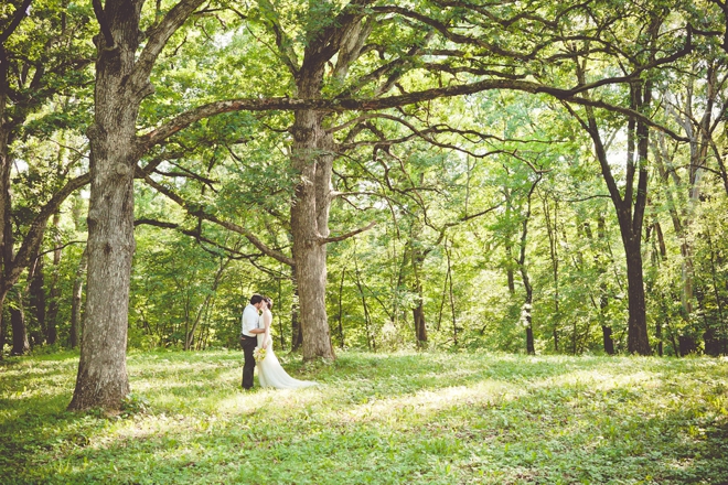 Darling, rustic DIY wedding of Gabe and Martha...