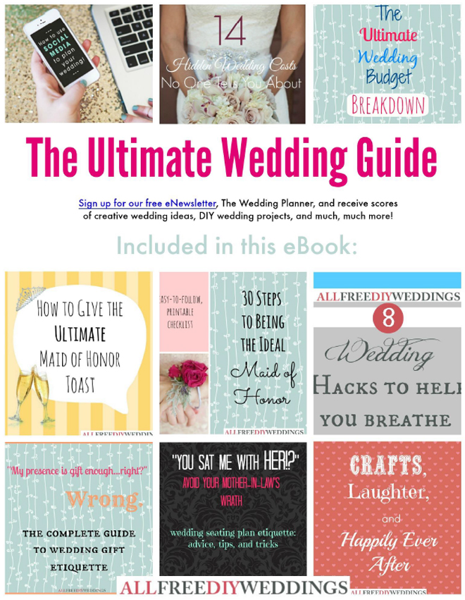 The Ultimate Wedding Planning Guide - free ebook!