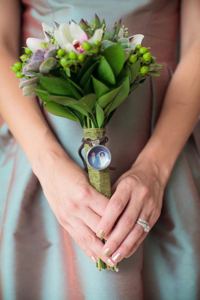 Bridesmaid succulent bouquet