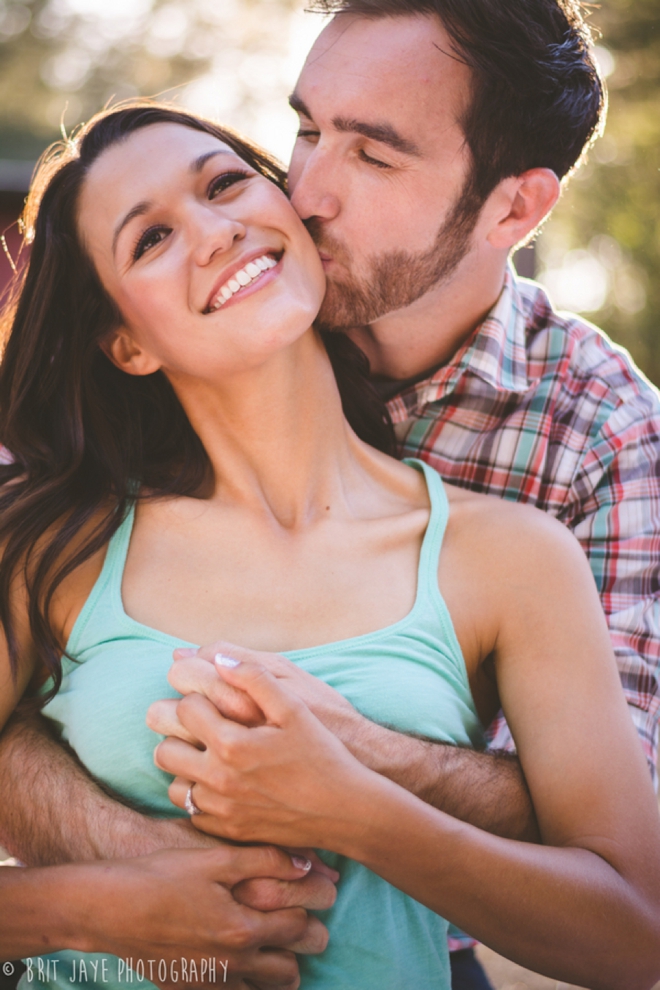 Wilderness engagement session from Brit Jaye