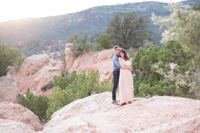 Romantic outdoor engagement session by Lucky Malone Photography