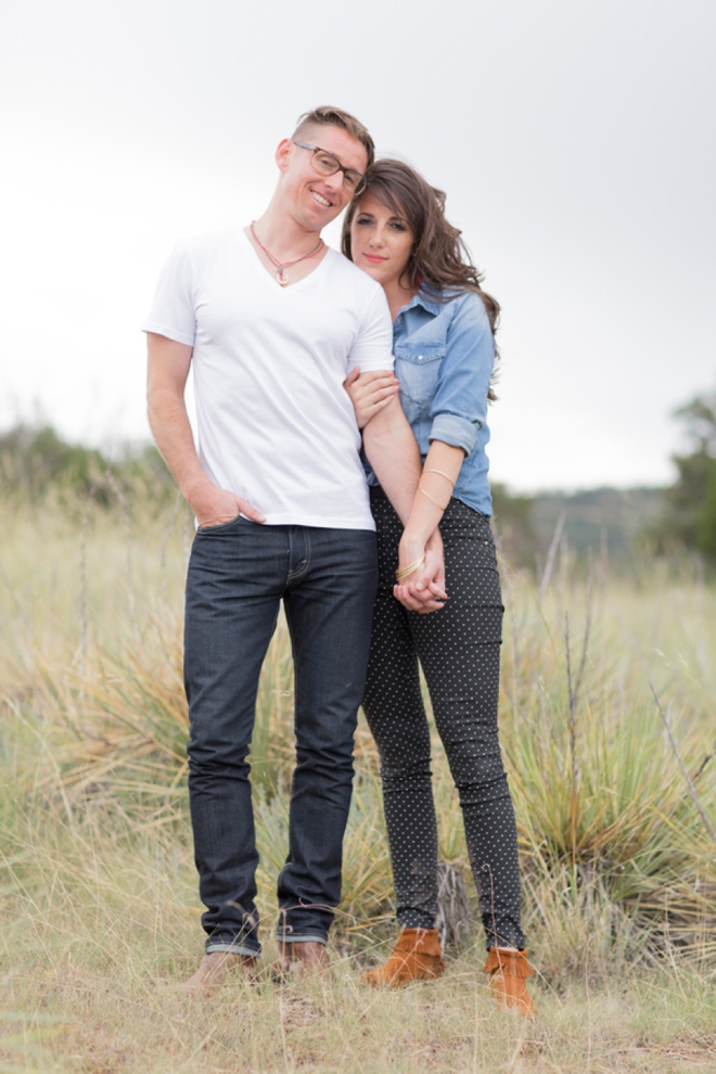Romantic outdoor engagement session by Lucky Malone Photography