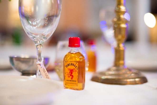 Fireball wedding favors!