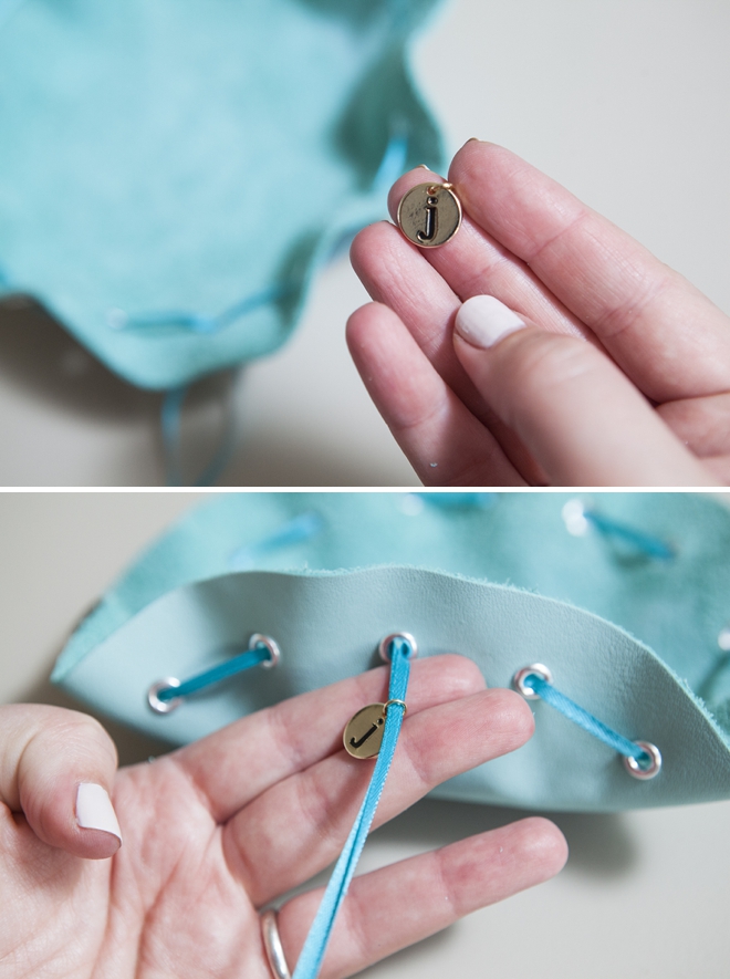 How to make a no-sew leather jewelry pouch!