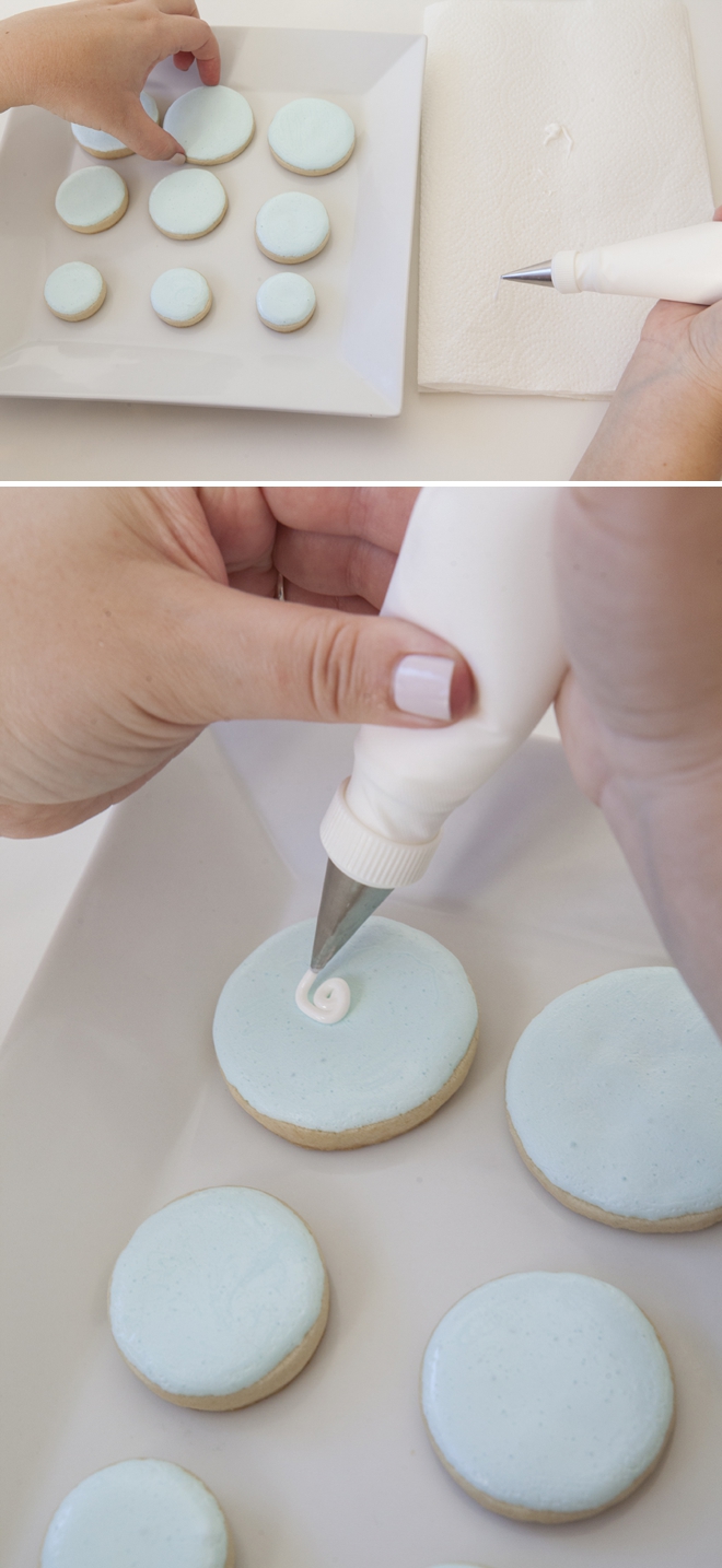 How to make stacked wedding cake sugar cookies!