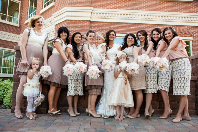 Gorgeous bridesmaids!