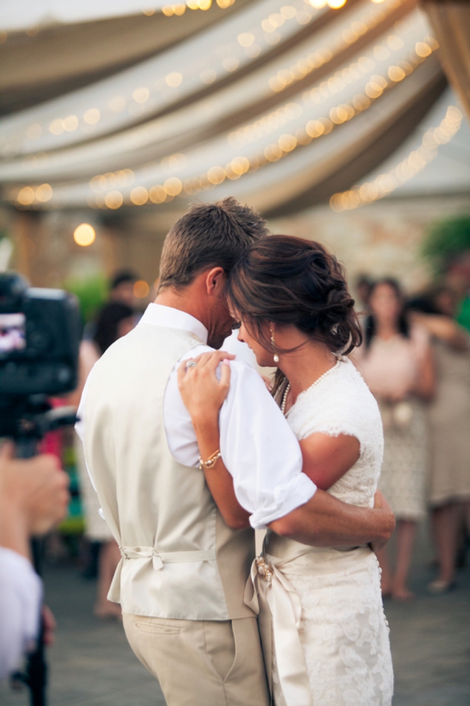 The first dance...