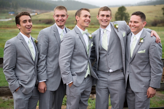 Rustic barn wedding in the rain...