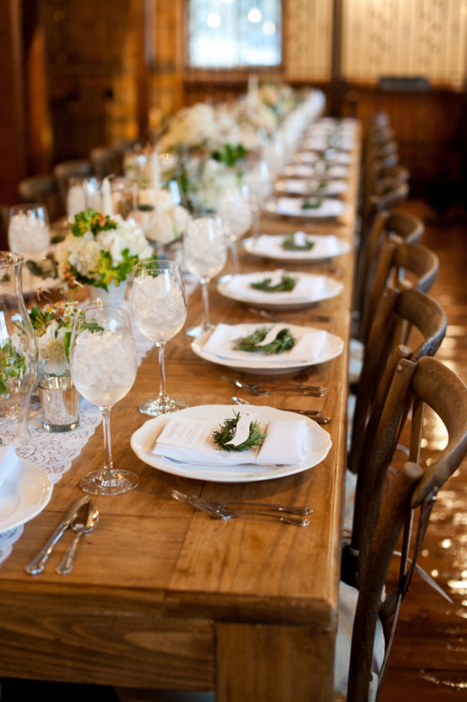 Rustic barn wedding in the rain...