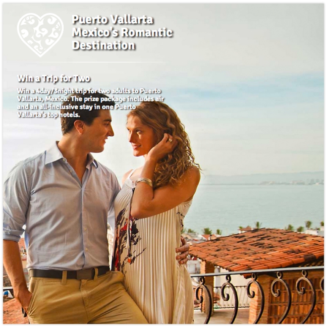 Win a honeymoon in Puerto Vallarta