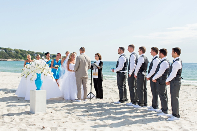 Gorgeous Cape Cod beach wedding