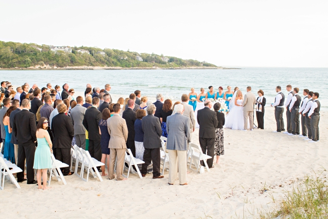 Gorgeous Cape Cod beach wedding