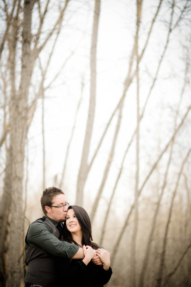 Vintage themed engagement shoot