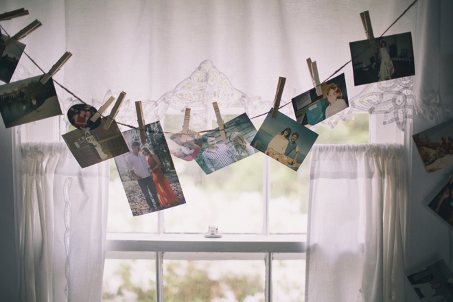 Wedding picture display