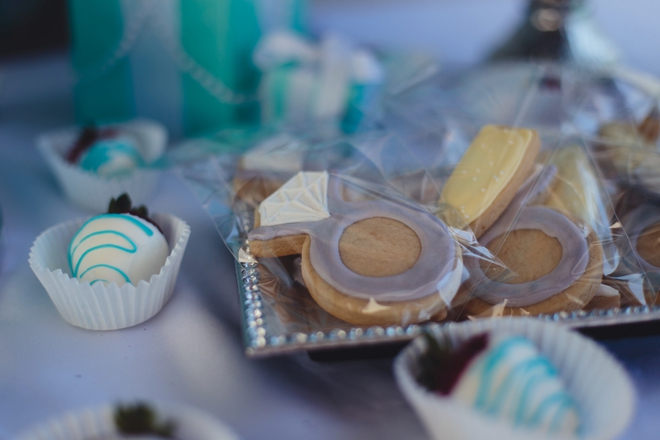 Tiffany & Co. themed bridal shower