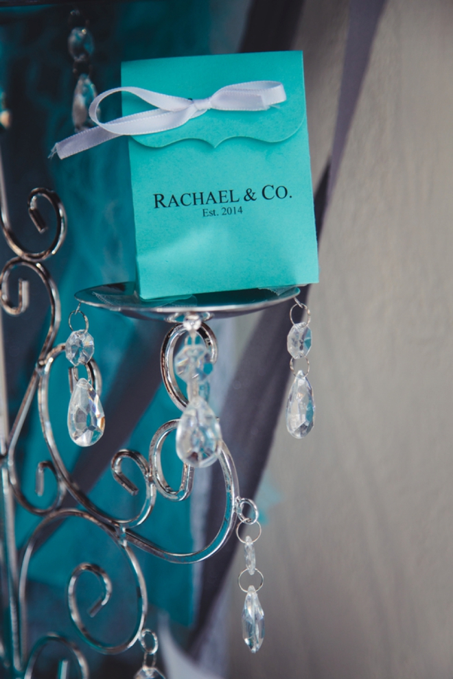 Tiffany & Co. themed bridal shower