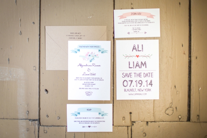 Barn wedding invitations