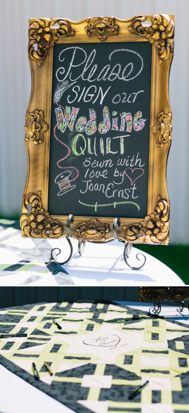 Wedding Quilt Guest book