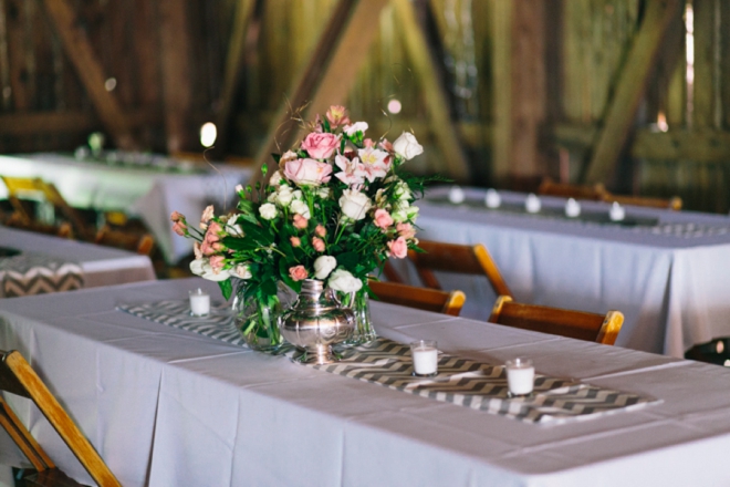 Vintage barn wedding